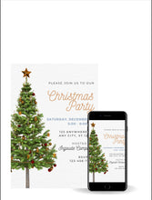 Load image into Gallery viewer, Editable Digital Download: Christmas Party Invitations