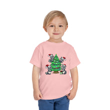 Load image into Gallery viewer, Friendly Creatures Christmas Kids Holiday T Shirt