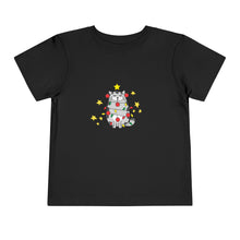 Load image into Gallery viewer, Merry Christmas Festive Cat Christmas Kids Holiday T Shirt