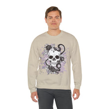 Load image into Gallery viewer, Skull Sweatshirt | Skull Boho | Halloween Gift | Skull Tshirt | Skull Hoodie | Skull Sweater | Womens Fall Sweater Crewneck Sweatshirt
