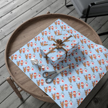 Load image into Gallery viewer, Santa and Friends Christmas Gift Wrap Paper