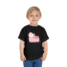 Load image into Gallery viewer, Santa Sleigh Christmas Kids Holiday T Shirt