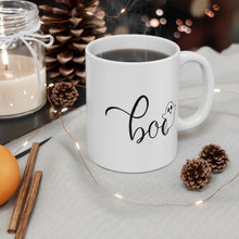 Load image into Gallery viewer, Happy Halloween Boo Mug Happy Halloween Mug 11oz