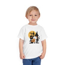 Load image into Gallery viewer, Mummy Haunted House  Halloween Shirt, Spooky Kids Shirt, Halloween Toddler T-Shirt, Cute Ghost T-Shirt, Spooky Season Kids Tees