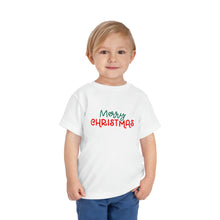 Load image into Gallery viewer, Merry Christmas Kids Holiday T Shirt
