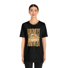 Load image into Gallery viewer, Harvest Happy Halloween Unisex Jersey Halloween Pumpkin Face Short Sleeve Tee