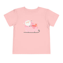 Load image into Gallery viewer, Santa Sleigh Christmas Kids Holiday T Shirt