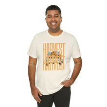 Load image into Gallery viewer, Harvest Happy Halloween Unisex Jersey Halloween Pumpkin Face Short Sleeve Tee