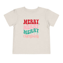 Load image into Gallery viewer, Merry, Merry Christmas Kids Holiday T Shirt