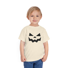 Load image into Gallery viewer, Pumpkin Face Toddler Short Sleeve Tee