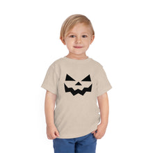 Load image into Gallery viewer, Pumpkin Face Toddler Short Sleeve Tee