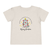Load image into Gallery viewer, Merry Christmas Festive Cat Christmas Kids Holiday T Shirt