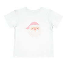 Load image into Gallery viewer, Pink Santa Christmas Kids Holiday T Shirt