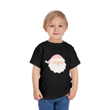 Load image into Gallery viewer, Pink Santa Christmas Kids Holiday T Shirt