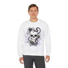 Load image into Gallery viewer, Skull Sweatshirt | Skull Boho | Halloween Gift | Skull Tshirt | Skull Hoodie | Skull Sweater | Womens Fall Sweater Crewneck Sweatshirt