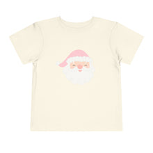 Load image into Gallery viewer, Pink Santa Christmas Kids Holiday T Shirt