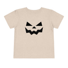 Load image into Gallery viewer, Pumpkin Face Toddler Short Sleeve Tee