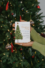 Load image into Gallery viewer, Editable Digital Download: Christmas Party Invitations
