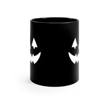 Load image into Gallery viewer, Halloween Pumpkin Face Halloween Mug, Coffee Mug 11oz Black Mug