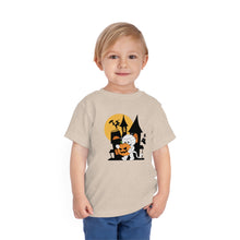 Load image into Gallery viewer, Mummy Haunted House  Halloween Shirt, Spooky Kids Shirt, Halloween Toddler T-Shirt, Cute Ghost T-Shirt, Spooky Season Kids Tees