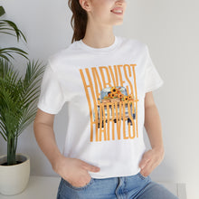 Load image into Gallery viewer, Harvest Happy Halloween Unisex Jersey Halloween Pumpkin Face Short Sleeve Tee