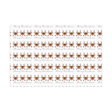Load image into Gallery viewer, Merry Christmas Reindeer Gift Wrap Papers