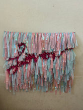 Load image into Gallery viewer, Taylor Swift Inspired Lover Fringe Backdrop Wall on Plastic Fencing