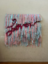 Load image into Gallery viewer, Taylor Swift Inspired Lover Fringe Backdrop Wall on Plastic Fencing
