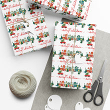 Load image into Gallery viewer, Merry Christmas Gift Wrap Paper