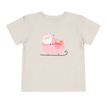 Load image into Gallery viewer, Santa Sleigh Christmas Kids Holiday T Shirt