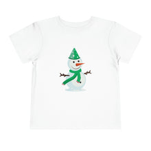 Load image into Gallery viewer, Snowman Kids Holiday T Shirt