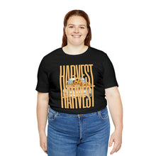 Load image into Gallery viewer, Harvest Happy Halloween Unisex Jersey Halloween Pumpkin Face Short Sleeve Tee