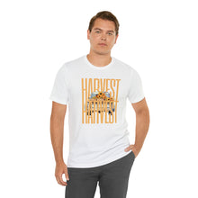 Load image into Gallery viewer, Harvest Happy Halloween Unisex Jersey Halloween Pumpkin Face Short Sleeve Tee
