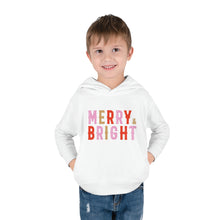 Load image into Gallery viewer, Merry + Bright Toddler Pullover Fleece Hoodie