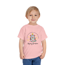 Load image into Gallery viewer, Merry Christmas Festive Cat Christmas Kids Holiday T Shirt