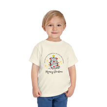 Load image into Gallery viewer, Merry Christmas Festive Cat Christmas Kids Holiday T Shirt