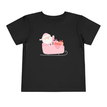 Load image into Gallery viewer, Santa Sleigh Christmas Kids Holiday T Shirt