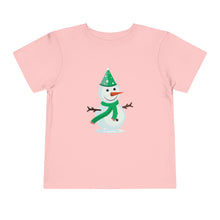 Load image into Gallery viewer, Snowman Kids Holiday T Shirt