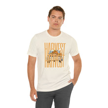 Load image into Gallery viewer, Harvest Happy Halloween Unisex Jersey Halloween Pumpkin Face Short Sleeve Tee