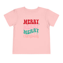 Load image into Gallery viewer, Merry, Merry Christmas Kids Holiday T Shirt