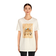 Load image into Gallery viewer, Harvest Happy Halloween Unisex Jersey Halloween Pumpkin Face Short Sleeve Tee