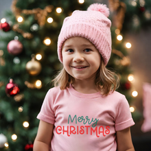 Load image into Gallery viewer, Merry Christmas Kids Holiday T Shirt