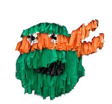 Load image into Gallery viewer, Turtle Party Fringe Wall Art  Fringe Backdrop Wall on Plastic Fencing