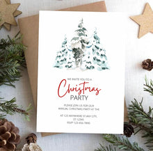Load image into Gallery viewer, Editable Digital Download: Christmas Party Invitations