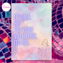 Load image into Gallery viewer, Editable Digital Download: Eras Valentine’s Day Card