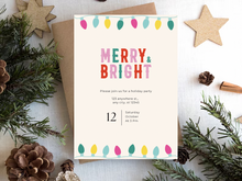 Load image into Gallery viewer, Editable Digital Download: Christmas Party Invitations