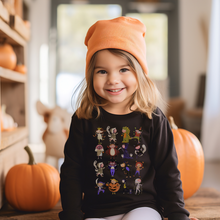 Load image into Gallery viewer, Halloween Characters Youth Crewneck Sweatshirt