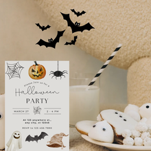 Load image into Gallery viewer, Editable Digital Download: Halloween Party Invitation
