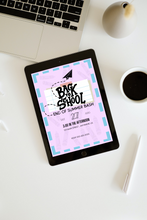 Load image into Gallery viewer, Editable Digital Download: Back To School Bash Invitation
