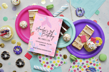 Load image into Gallery viewer, Editable Digital Download: Mermaid Under The Sea Party Invitation